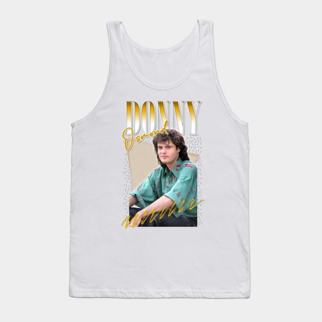 Donny Osmond / Retro Aesthetic Fan Design Tank Top by DankFutura